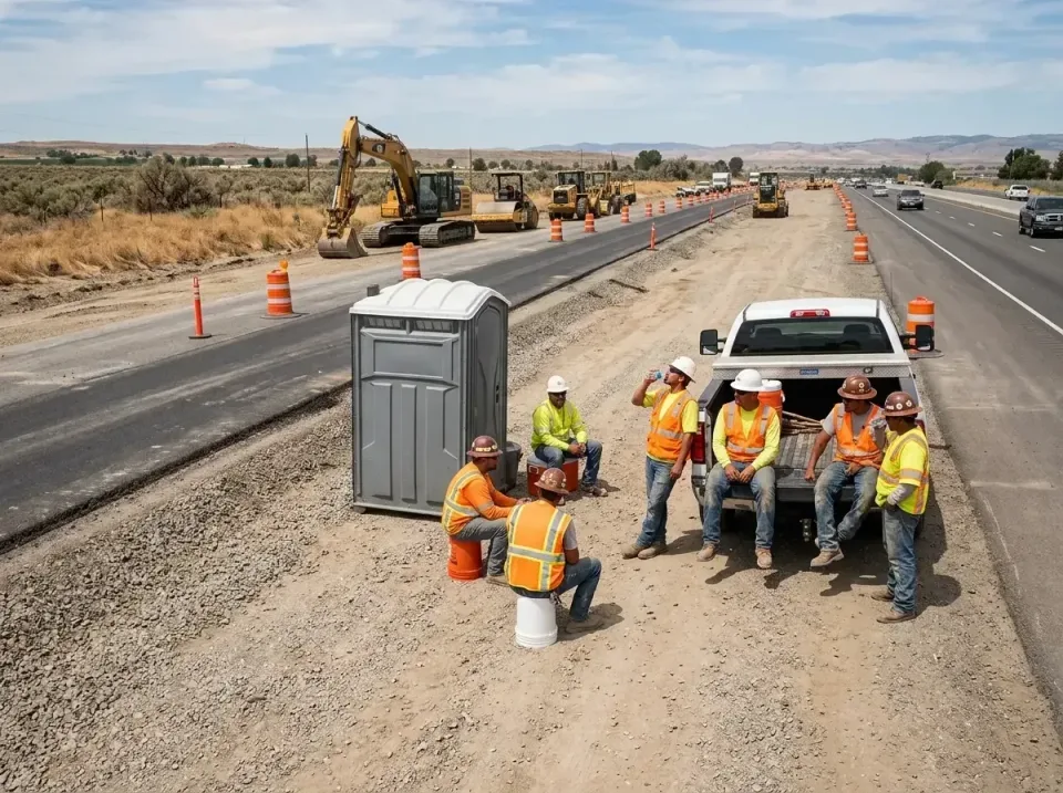 highway-road-construction-crew-007 — frequently asked questions, Porta Potty and Restroom Rentals in Algonquin, IL